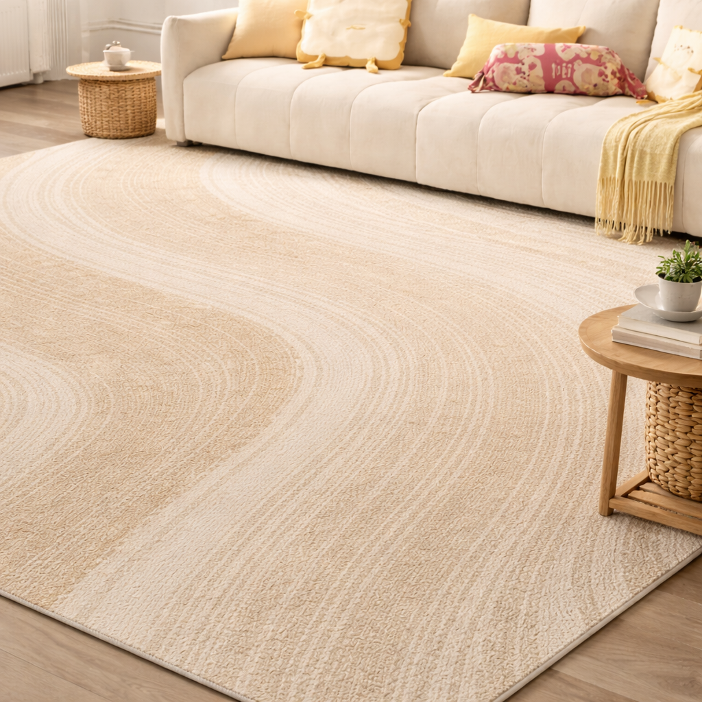 Desert Wave Minimalist Rug