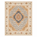 Serene Sky Persian Medallion Style Rug
