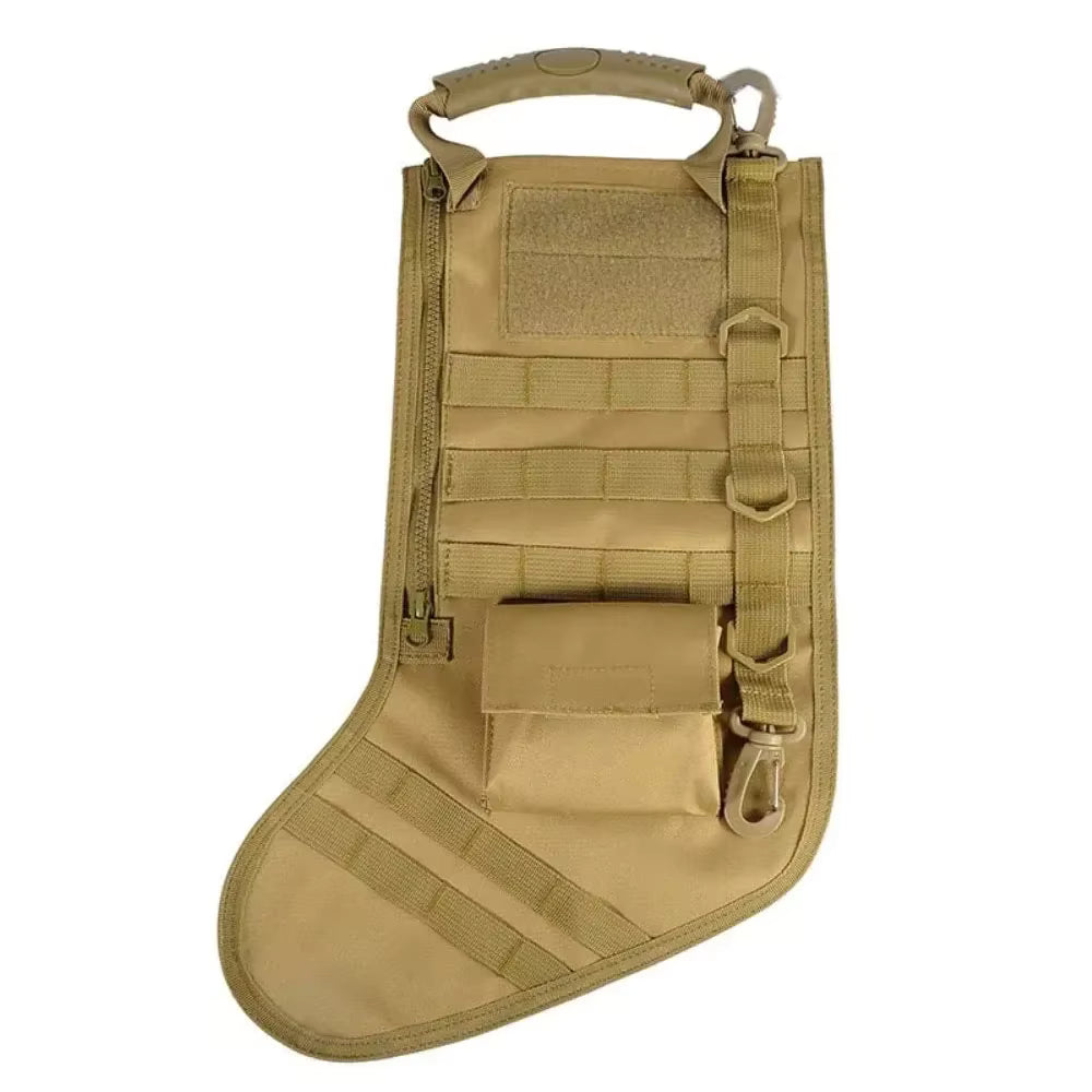 Tactical Utility Stocking Pouch | Durable Nylon Design for Efficient Holiday Storage 6