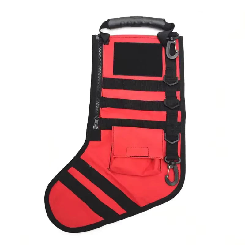 Tactical Utility Stocking Pouch | Durable Nylon Design for Efficient Holiday Storage 7
