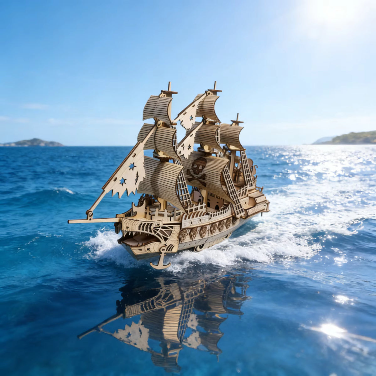 Wooden 3D Puzzle Model Kit with Easy Assembly & Intricate Design for Home Decor 4