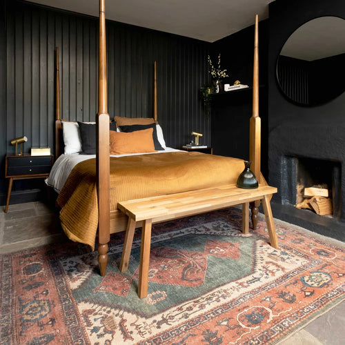 Anatari Vintage Turkish Medallion Area Rug